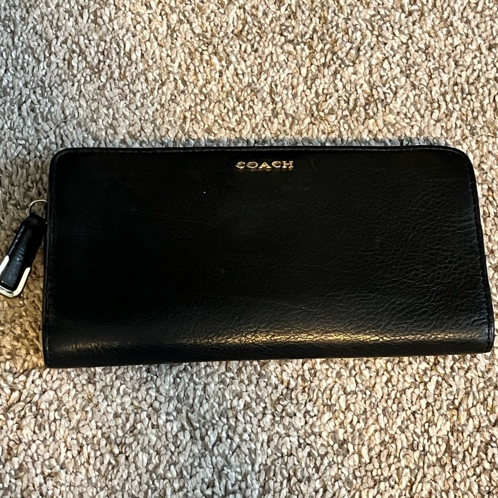 Black Coach wallet